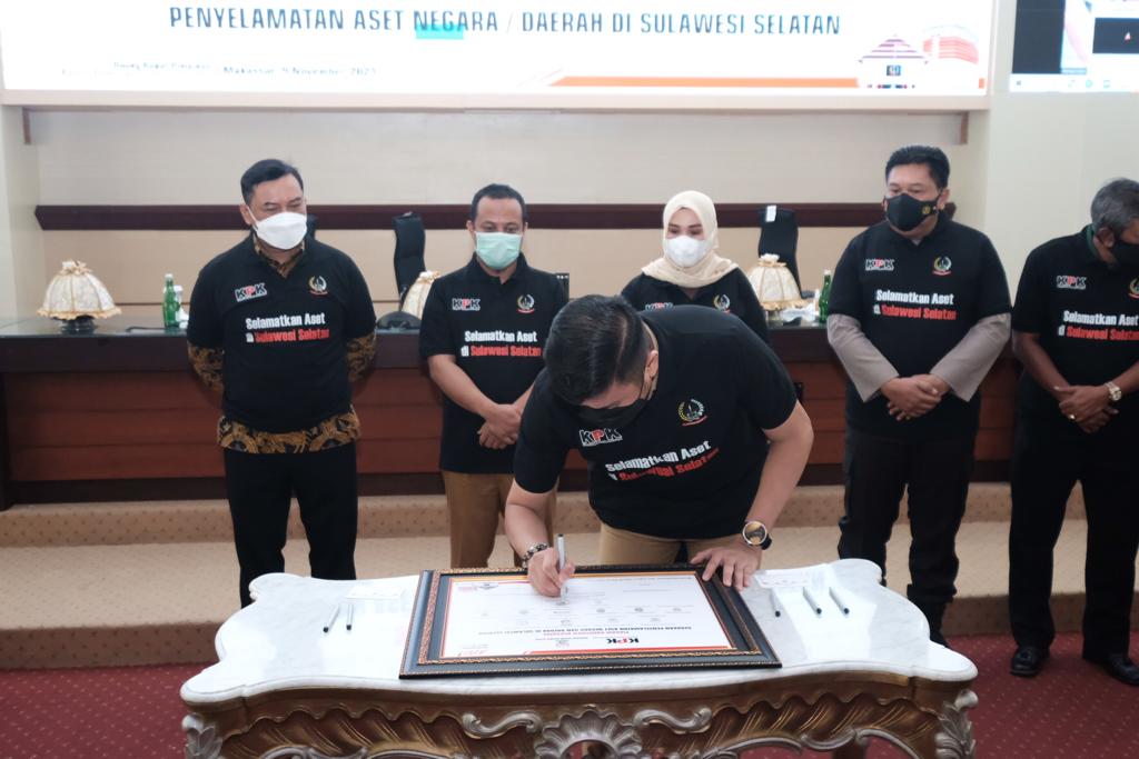 Pemkab Gowa Komitmen Selamatkan Aset Daerah 